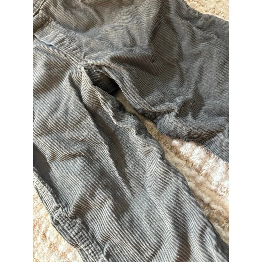 Oshkosh b’gosh gray corduroy overalls vintage Y2K vestbak 3t